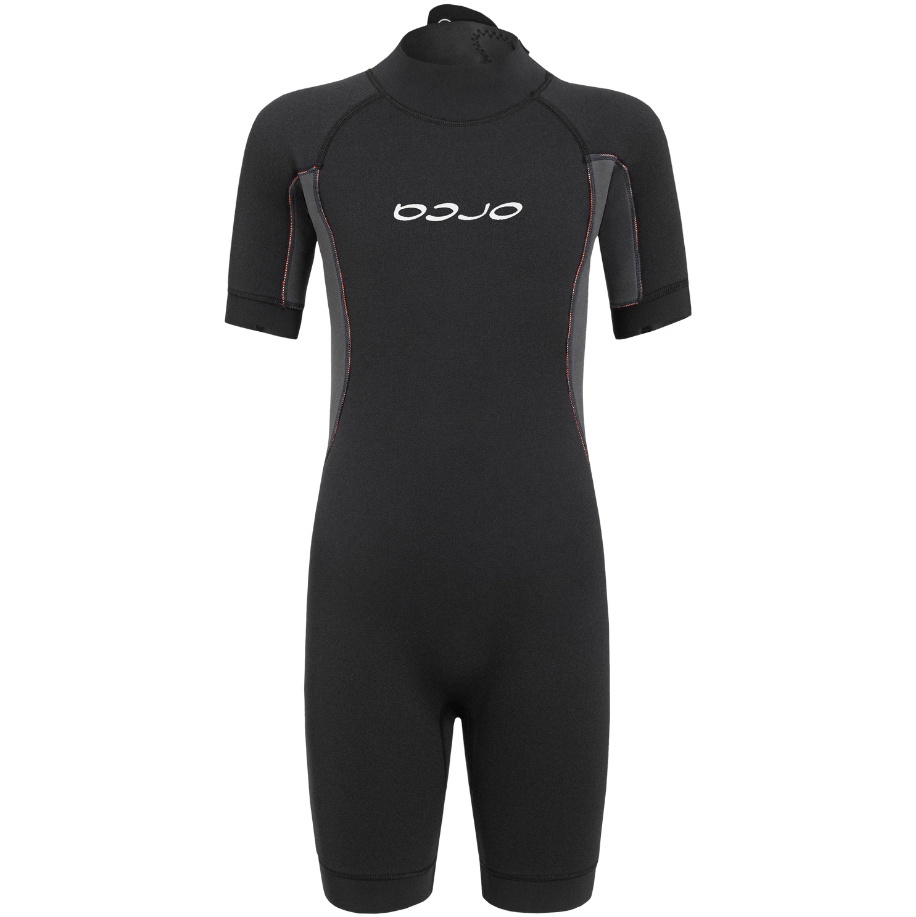 2026 Orca Junior Vitalis Shorty Swim Wetsuit NN9Y-BLK - Black